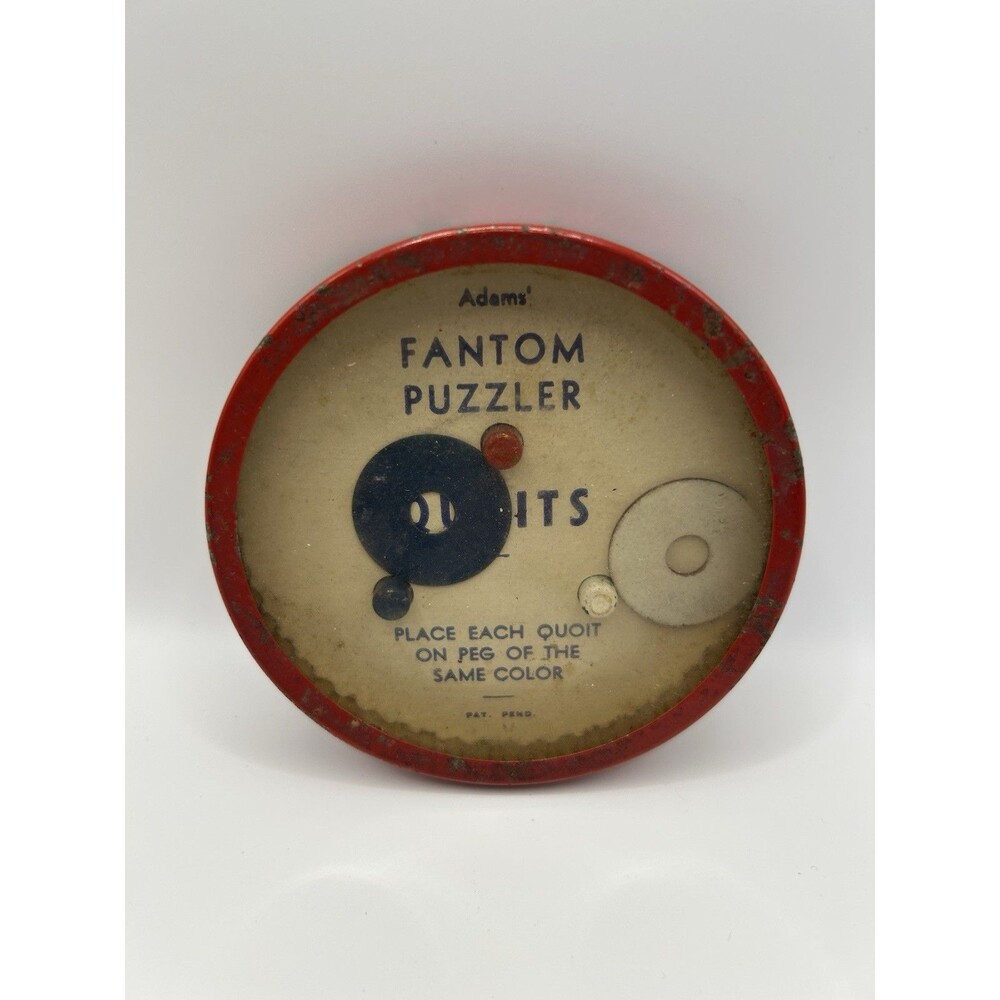 Vintage Adams' Fantom Puzzler Quoits Dexterity Puzzle Game